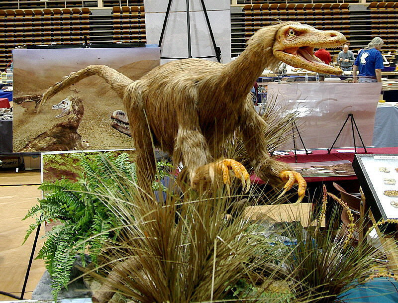 MAPS Fossil Show Raptor