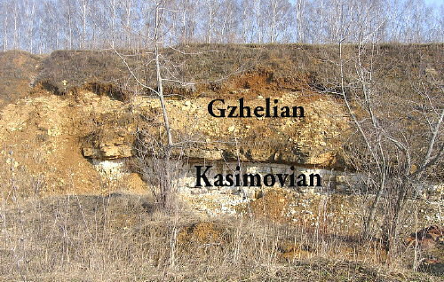 Gzhel quarry section